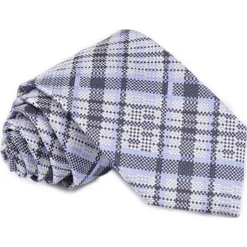 Kravata HODVÁB 100% Pánská hedvábná kravata modrá kj164