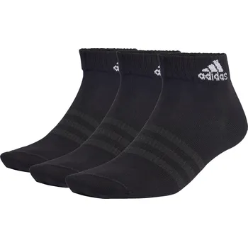 Pánské ponožky ADIDAS Ponožky Thin and Light Sportswear Ankle – 6 párů 46/48 BÍLÁ|ČERNÁ