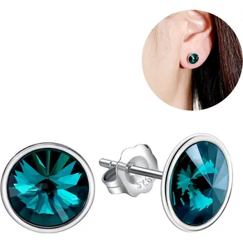 Náušnice STŘÍBRNÉ DÁMSKÉ NÁUŠNICE STŘÍBRO O RYZOSTI 925 ŠROUBOVACÍ PEcky PRO NI