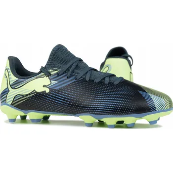 Míčový sport PUMA FUTURE 7 PLAY FG/AG JR (38) Dětské kopačky Šedá Lanka
