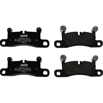 Brzdový systém Sada brzdových destiček, kotoučová brzda JURID 573395J