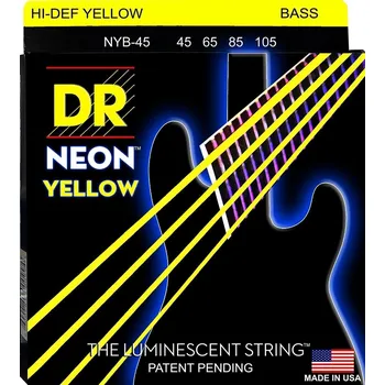 Struna pro kytaru a smyčcový nástroj DR Strings NYB-45 Struny pro baskytaru (Jako nové)