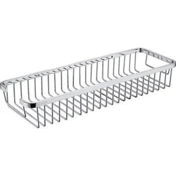 Drátěná police Žebrovaná koupelnová polička Deante ADR 0531 chrom