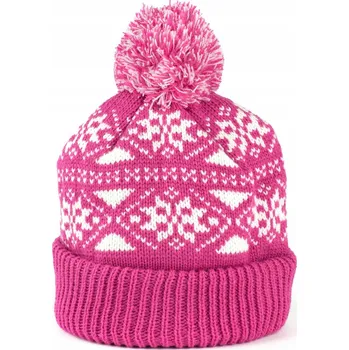 Čepice Szaleo Zimní čepice růžová - univerzální velikost