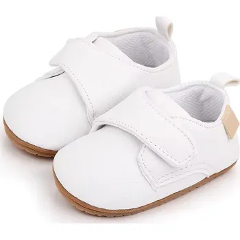 Dívčí obuv Capáčky - botičky s protiskluzovou podrážkou Barva: Bílá, Velikost: 7-12 měsíců