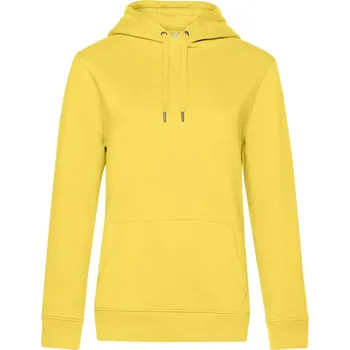 Dámské oblečení B&C Dámská mikina s kapucí Queen Hooded Barva: Žlutá, Velikost: XL