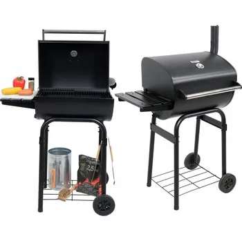 Zahradní gril Uhlíkový gril Lund 47 x 34 cm