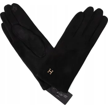 Rukavice Dámské elegantní strečové rukavice Prius H černé zimní teplé