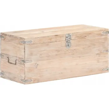 Komoda Truhla VidaXL 90 x 40 x 40 cm, 120 l, odstíny hnědé