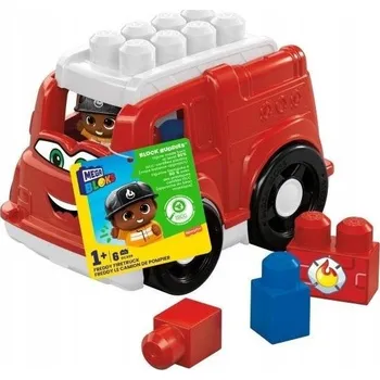 ostatní stavebnice Stavebnice Mega Bloks GCX09 Mega Bloks. GCX09 Hasičské auto, 6 dílků, 5 ks
