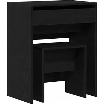 Konferenční stolek Stolek VidaXL obdélníkový 60 x 40 x 75 cm dub černý