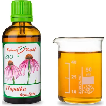 Doplněk stravy Bylinné kapky s.r.o. Echinacea angustifolia kořen (třapatka úzkolistá) BIO - bylinné kapky (tinktura) 50 ml