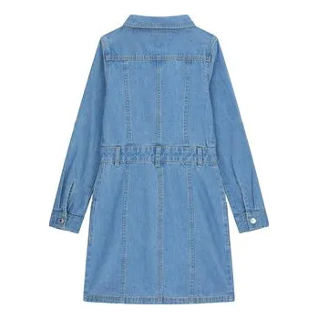 Dámské oblečení Guess Džínové šaty J6RK32 D4EU0 Modrá Regular Fit 16Y