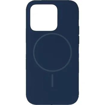 Pouzdro na mobilní telefon Zadní kryt Magsafe Slim Silicone pro iPhone 16 Pro navy