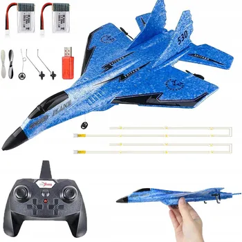 RC model auta Dálkově ovládané RC letadlo, různé akrobatické triky, pro začátečníky, připraveno k letu