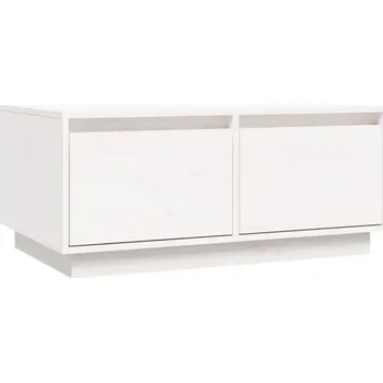 Konferenční stolek Konferenční stolek VidaXL 80 x 40 x 30 cm bílý