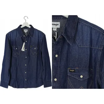 Pánská košile Wrangler Pánská košile 27mw Dark Stone W5MSLW96N XXL