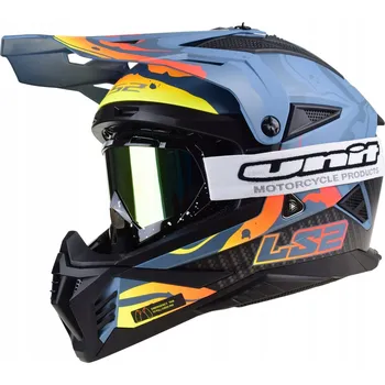 Helma na motorku LS2 MX708 Fast II Wash Matt Dark Gray-06 M