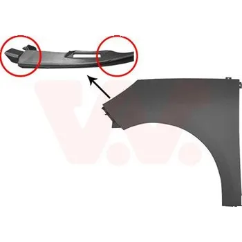 Blatník karosérie Blatník VAN WEZEL 4380657