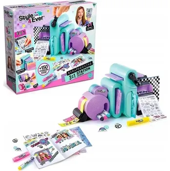 kreativní sada Umělecká Hračka Style 4 Ever DIY Scrapbooking Studio – sada 3v1 (stanice)