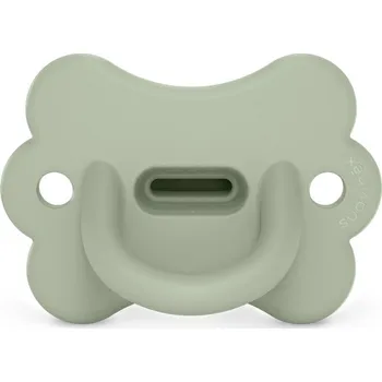 Suavinex Colour Essence Fyziologický dudlík 0m+ 1 ks zelený