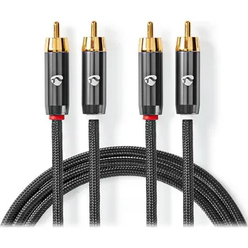 Audio kabel Nedis CATB24200GY20