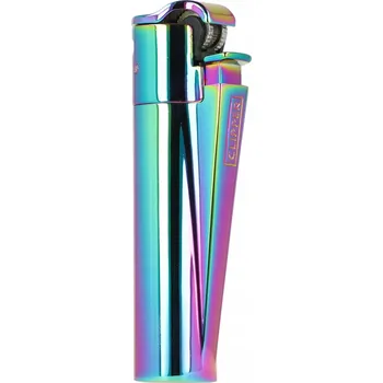 Zapalovač Clipper Metal JET ICY v Pouzdro Ochranná klapka Šlehač