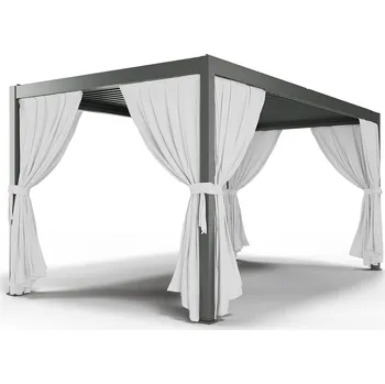 Závěs Závěs 475 cm na bok pergoly 5 m, bílý