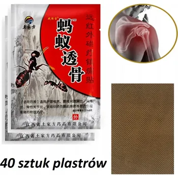 Náplast Náplasti na bolest kloubů | 40 kusů | Mravenčí úleva