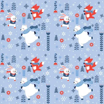 Papírový ubrousek Papírové ubrousky 33x33cm 3vrstvé zimní radovánky 20ks