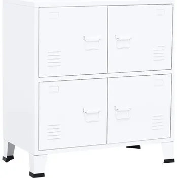 Komoda Komoda VidaXL 75 x 40 x 80 cm, bílá