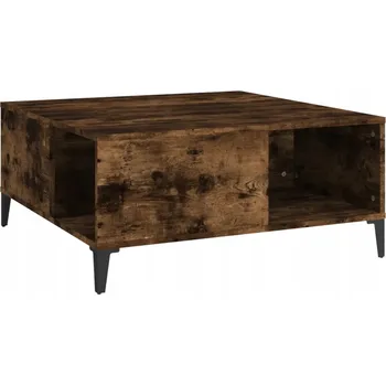 Konferenční stolek Konferenční stolek VidaXL čtvercový 80 x 36,5 x 80 cm Dub hnědý