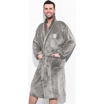 Pánský župan L&L PÁNSKÝ ŽUPAN BORYS L GRAFIT