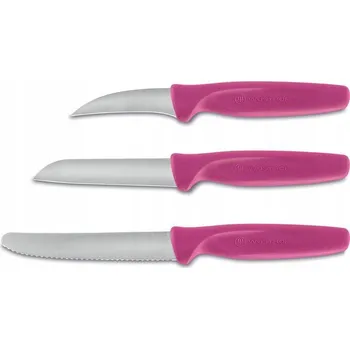 Nože na zeleninu WÜSTHOF sada 3ks růžové