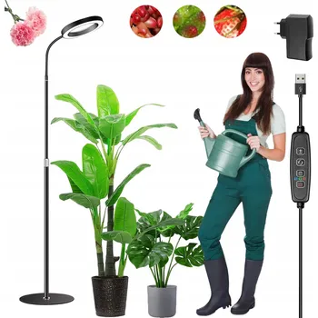 Osvětlení pro růst rostliny LED LAMPA PRO PĚSTOVÁNÍ ROSTLIN 72 LED USB GROW SVĚTLO DO KVĚTINÁČE ZMĚNA BARVY PLNÉ SPEKTRUM