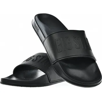 Pánské pantofle Pánské sportovní pánské pantofle k bazénu Big Star MM174322 černé, velikost 43