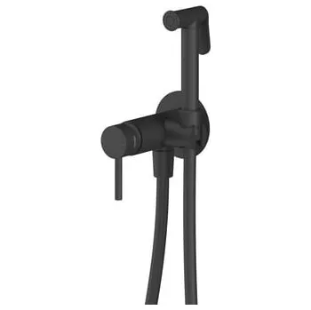 Bidetová baterie Ravak včetně podomítkového tělesa černá X070750