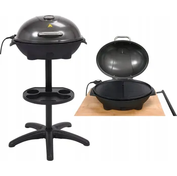 Kuchyňský gril Elektrický gril panini Lund 67420 černý 2400 W