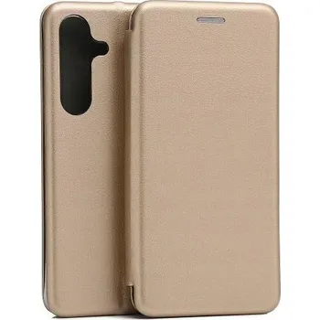 Pouzdro na mobilní telefon Flipový Pouzdro Beline pro Samsung Galaxy S24 zlatý