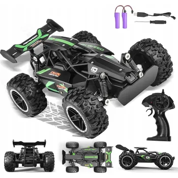 RC model auta Dálkově ovládané auto Monster High-Speed černé 1:18, dosah 30 m