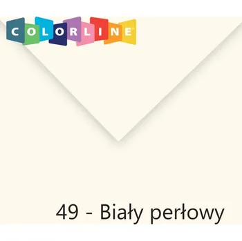 Umělecký papír OZDOBNÝ KARTON BÍLÝ perleťový 50x65 mm 150 g HLADKÝ OZDOBNÝ PAPÍR CANSON