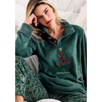 Dámské pyžamo Dámské pyžamo Infiore 652853 Zelená L