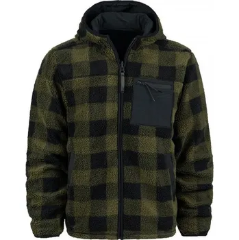 FOSTEX Bunda oboustranná SHERPA SOFTSHELL ČERNO/ZELENÁ M