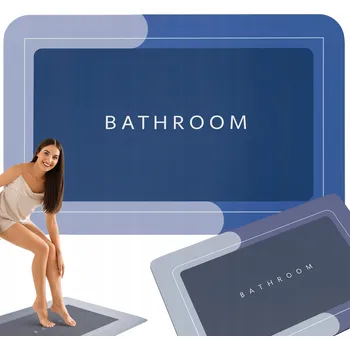 Koupelnová předložka RYCHLESCHNOUCÍ KOUPELNOVÁ PŘEDLOŽKA PROTIUKLUZOVÁ XXL