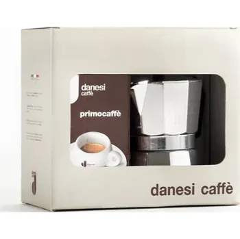 Kávovar Danesi Trio Gift Pack - Darkova Kazeta 2 x Kava 250g + 1 x Moka konvice