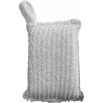 Masážní žínka do koupele a sauny TORO bílá