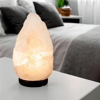 Lampička Solná lampa 2-3 kg z himalájské soli, ionizátor, noční lampička na stůl, DÁREK