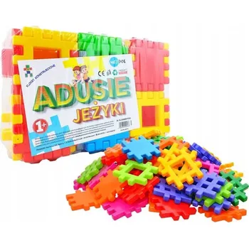 ostatní stavebnice Sada STAVEBNICE CZAKO pro děti 12m+ 36 dílků STAVEBNICE VAFLE