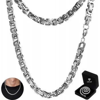 Řetízek Pánský královský byzantský Řetízek s stříbrným ŘETÍZKEM + DÁREK