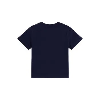 Pánské tričko Polo Ralph Lauren T-Shirt 320A96608001 Tmavomodrá Regular Fit 3M